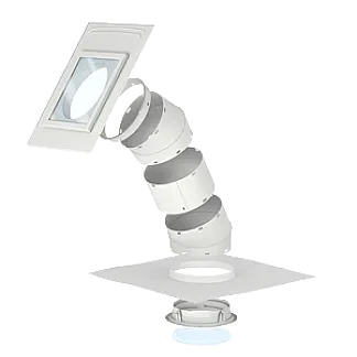 Light tunnel for pitched roof (14")