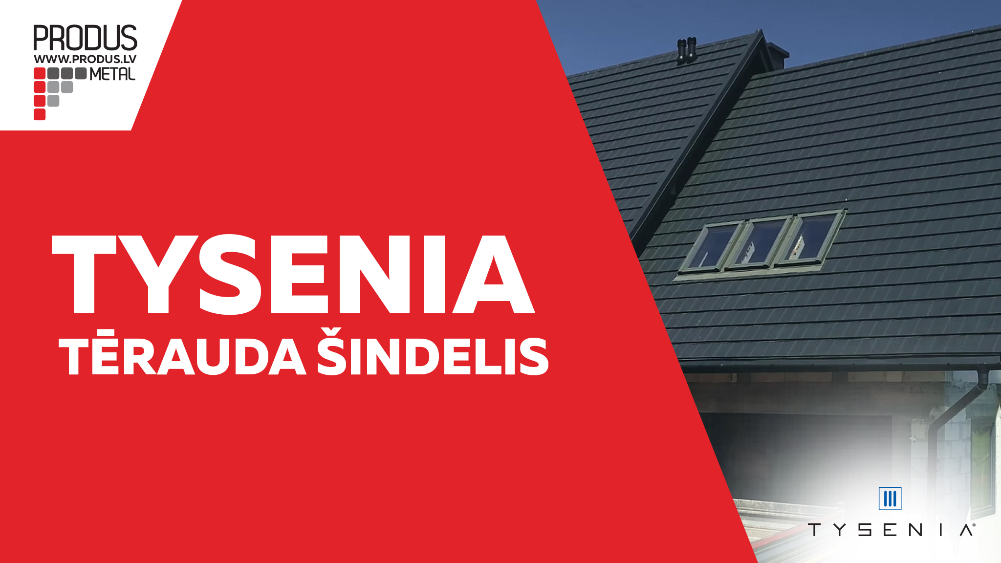 Produs Tysenia Tērauda jumta šindelis Moduļveida Jumtu segumi Tērauda jumts Metāla jumti Skārda